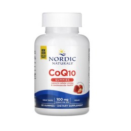 NORDIC NATURALS CoQ10 Gummies - Koenzym Q10 100 mg (60 żelek)