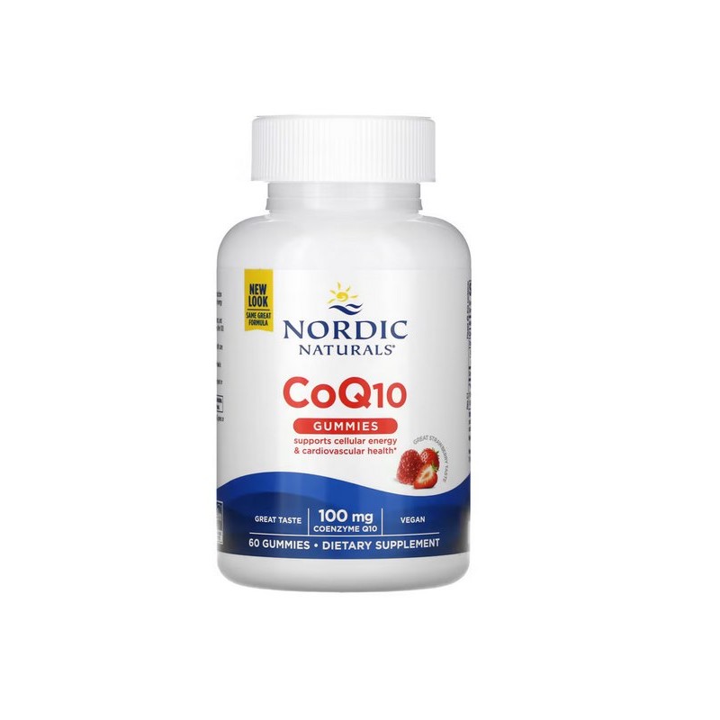 NORDIC NATURALS CoQ10 Gummies - Koenzym Q10 100 mg (60 żelek)
