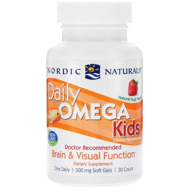 NORDIC NATURALS Daily Omega Kids (30 kaps.)