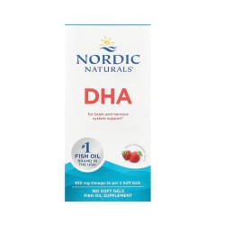 NORDIC NATURALS DHA Omega-3 Oil (180 kaps.)