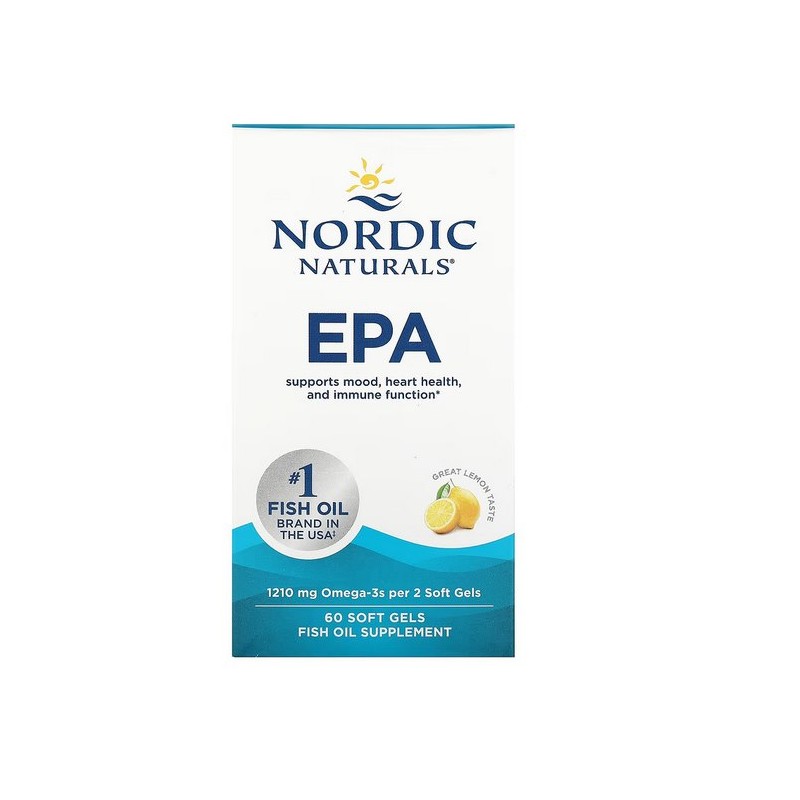NORDIC NATURALS EPA Omega-3 Oil (60 kaps.)