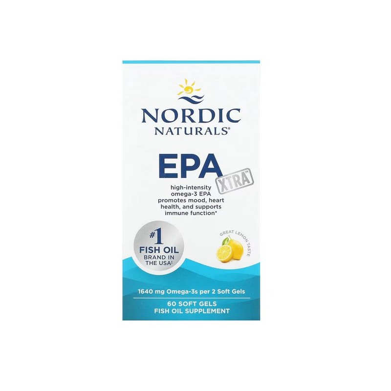 NORDIC NATURALS EPA Xtra Omega-3 Oil (60 kaps.)