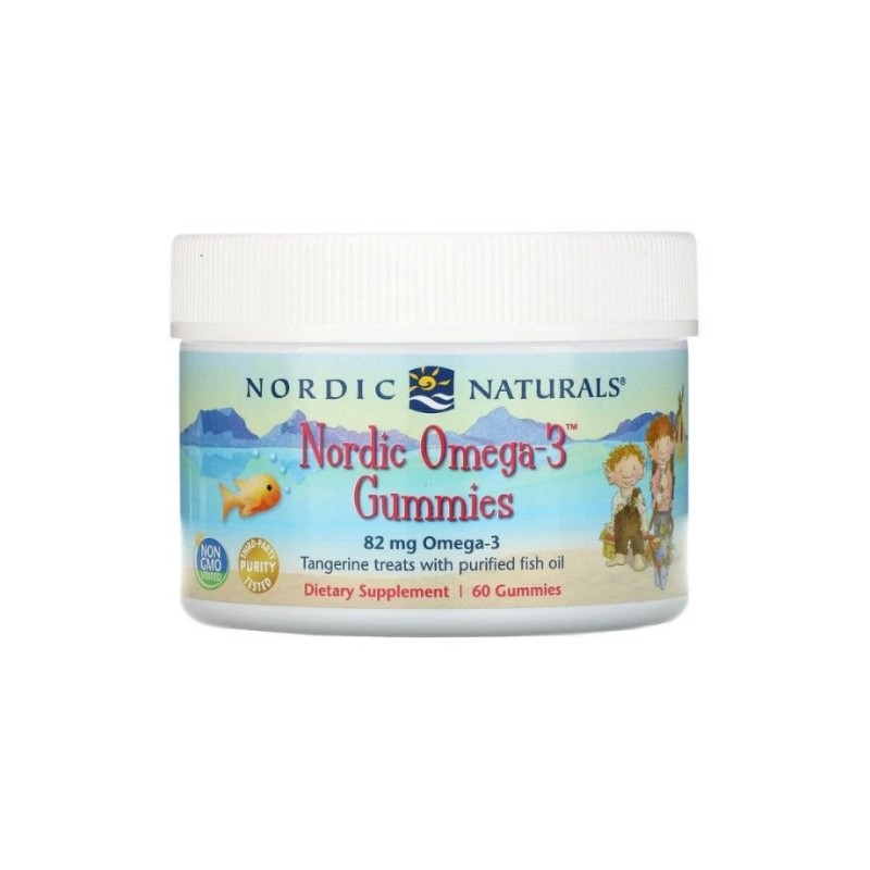 NORDIC NATURALS Nordic Omega-3 Gummies (60 żelek)