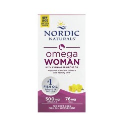 NORDIC NATURALS Omega Woman (120 kaps.)