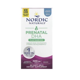 NORDIC NATURALS Prenatal DHA Omega 3 Vegan (60 kaps.)