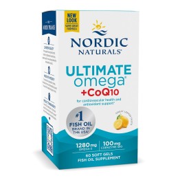 NORDIC NATURALS Ultimate Omega + CoQ10 (60 kaps.)