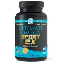 NORDIC NATURALS Ultimate Omega Sport 2X (60 kaps.)