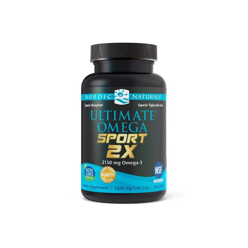 NORDIC NATURALS Ultimate Omega Sport 2X (60 kaps.)