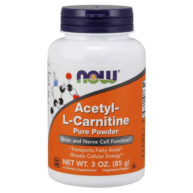 NOW FOODS Acetyl L-Karnityna HCI (85 g)