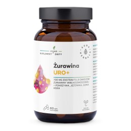 AURA HERBALS Żurawina Uro+ (60 kaps.)