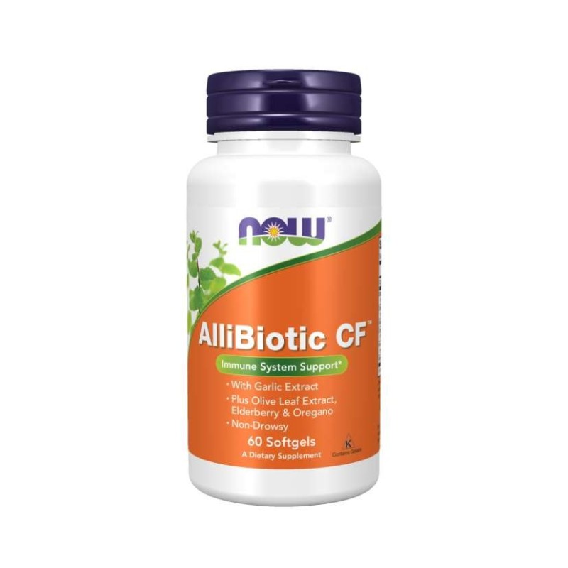 NOW FOODS AlliBiotic CF (60 kaps.)