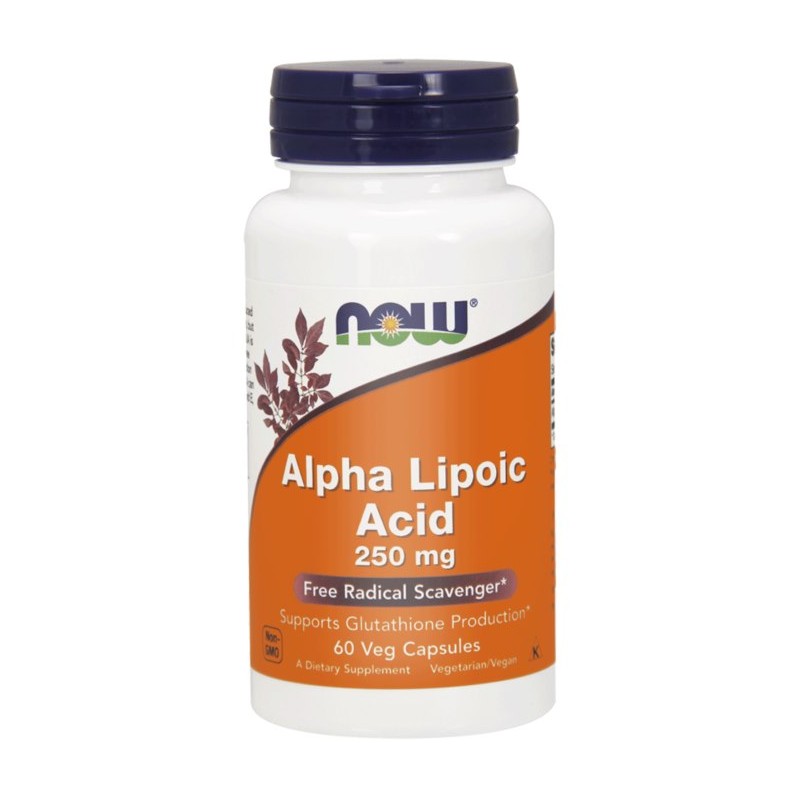 NOW FOODS Alpha Lipoic Acid 250 mg (60 kaps.)