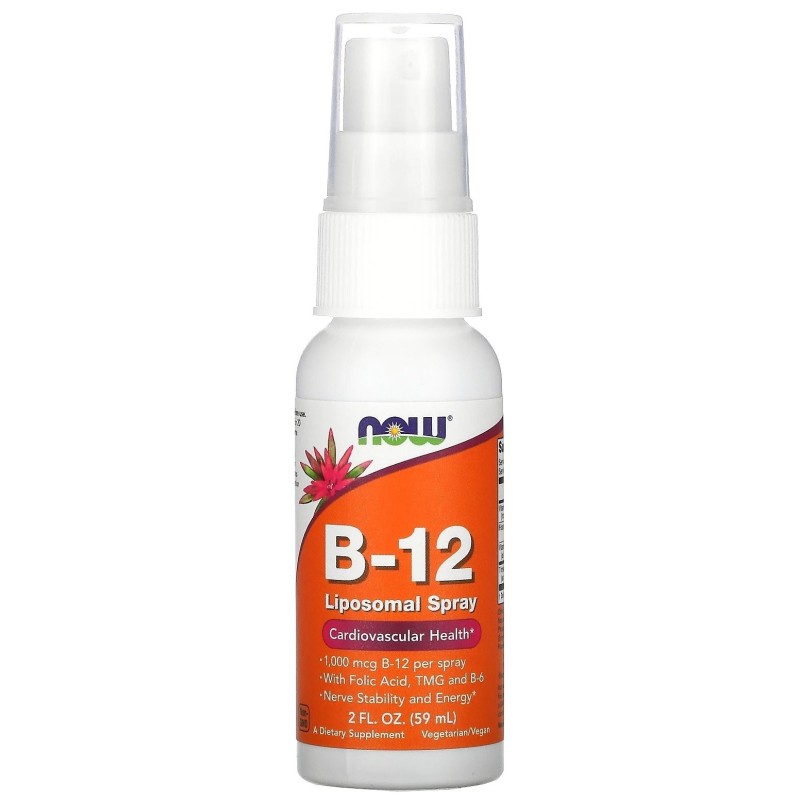 NOW FOODS B12 Liposomal Spray  (59 ml)