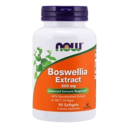 NOW FOODS Boswellia 500 mg ekstrakt (90 kaps.)