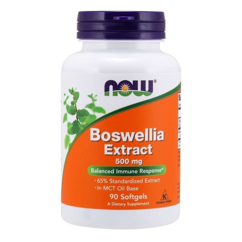 NOW FOODS Boswellia 500 mg ekstrakt (90 kaps.)