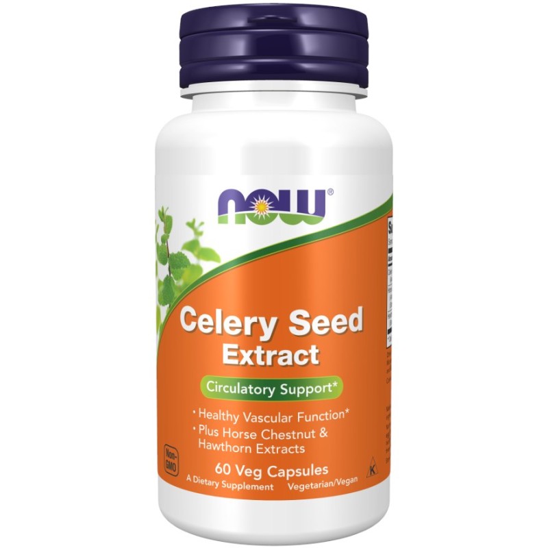NOW FOODS Celery Seed Extract 100 mg (60 kaps.)