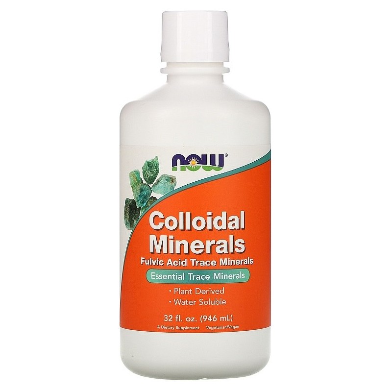 NOW FOODS Colloidal Minerals - Minerały Koloidalne (946 ml)