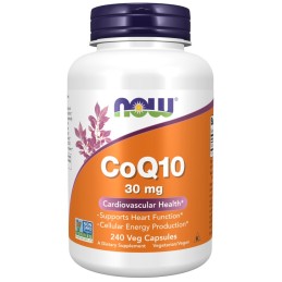 NOW FOODS CoQ10 30 mg (240 kaps.)