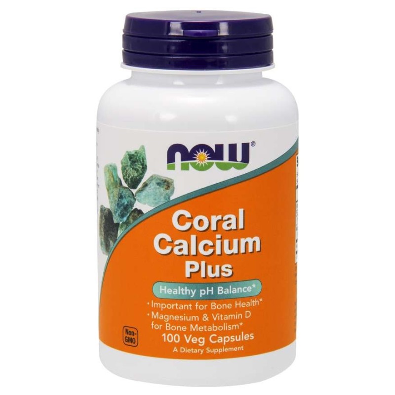 NOW FOODS Coral Calcium Plus (100 kaps.)