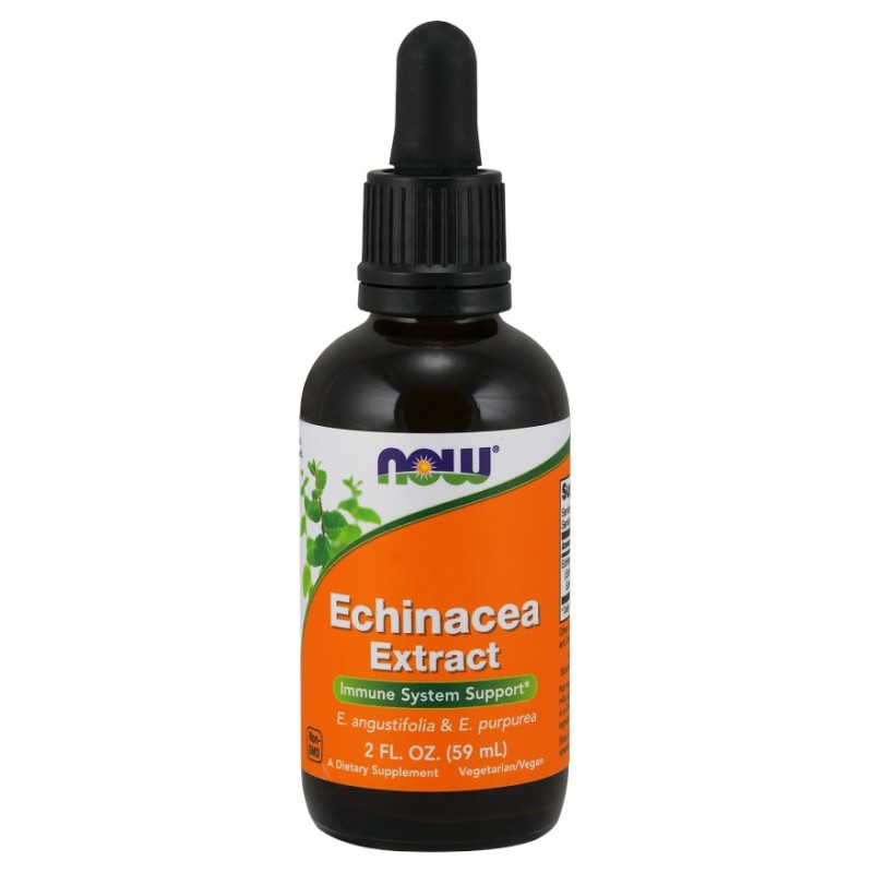 NOW FOODS Echinacea Extract - Jeżówka (59 ml)