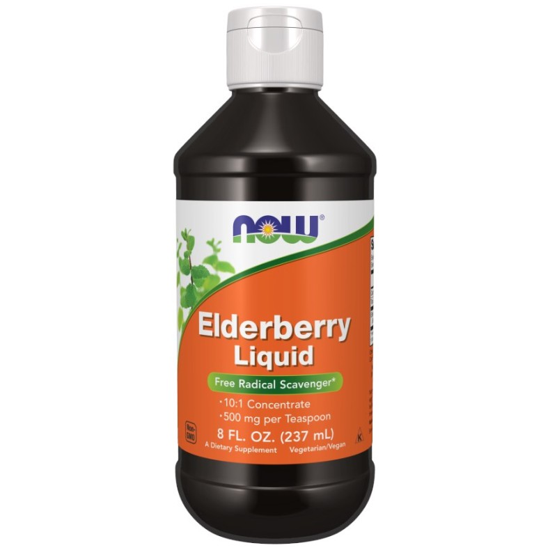 NOW FOODS Elderberry Liquid (237 ml)