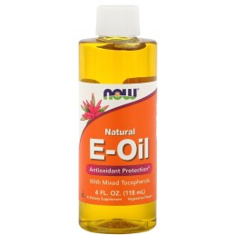 NOW FOODS E-Oil - Naturalna Witamina E z mieszanką Tokoferoli (118 ml)