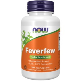 NOW FOODS Feverfew - Wyciąg z ziela złocienia maruny 175 mg (100 kaps.)