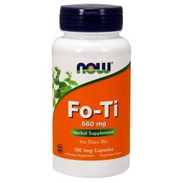NOW FOODS Fo-Ti (He-Shou-Wu) Rdest (100 kaps.)