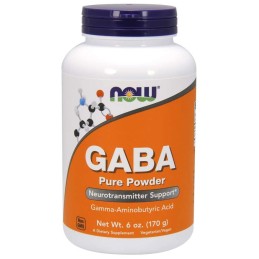 NOW FOODS GABA Pure Powder (170 g)