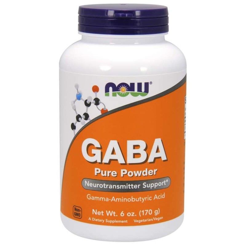 NOW FOODS GABA Pure Powder (170 g)
