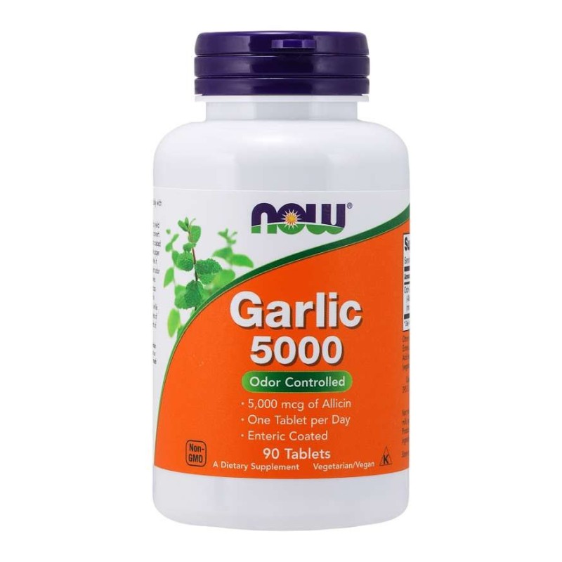 NOW FOODS Garlic 5000 (90 tabl.)