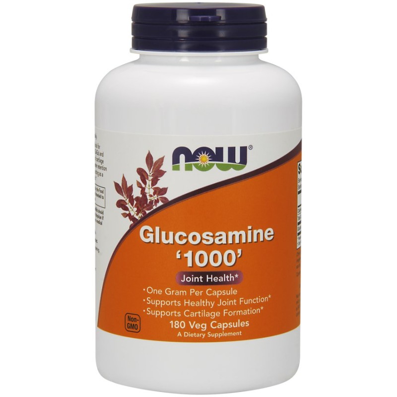 NOW FOODS Glucosamine 1000 HCL (180 kaps.)