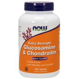 NOW FOODS Glukozamina i Chondroityna (120 tabl.)
