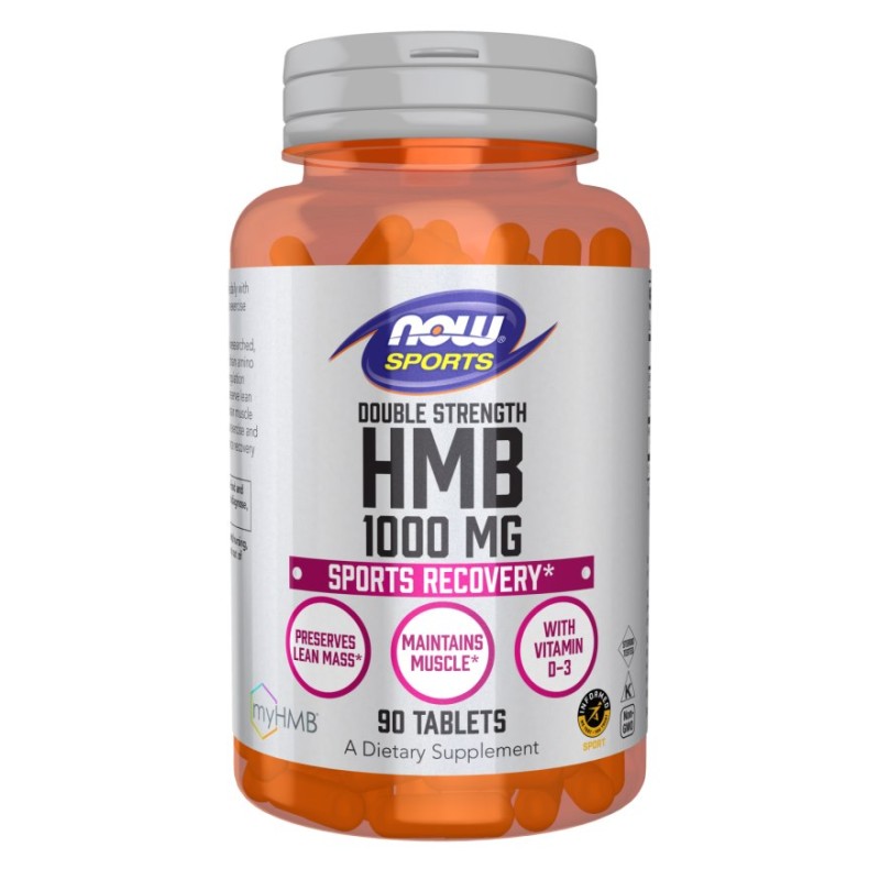 NOW FOODS HMB 1000 mg (90 tabl.)