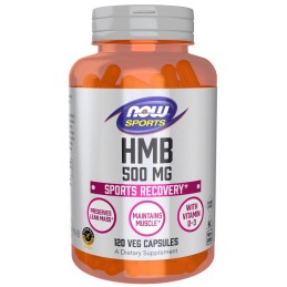 NOW FOODS HMB 500 mg (120 kaps.)