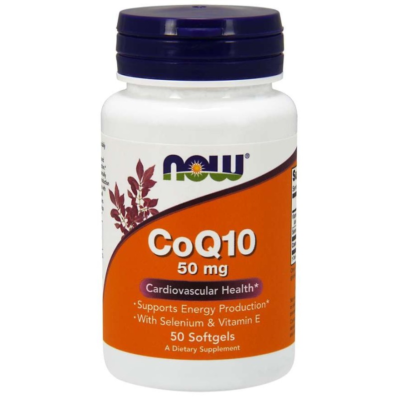 NOW FOODS Koenzym Q10 (50 kaps.)