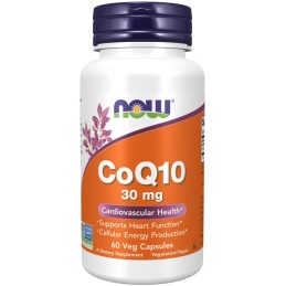 NOW FOODS Koenzym Q10 30 mg (60 kaps.)