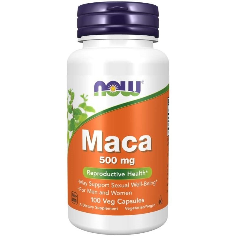 NOW FOODS Korzeń Maca 500 mg (100 kaps.)