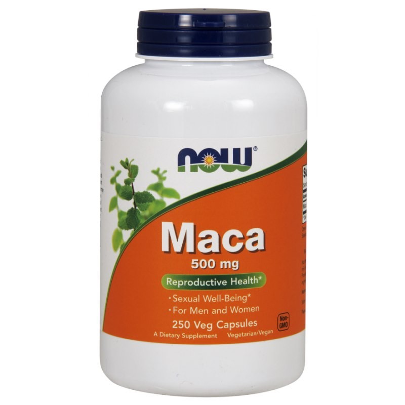 NOW FOODS Korzeń Maca 500 mg (250 kaps.)