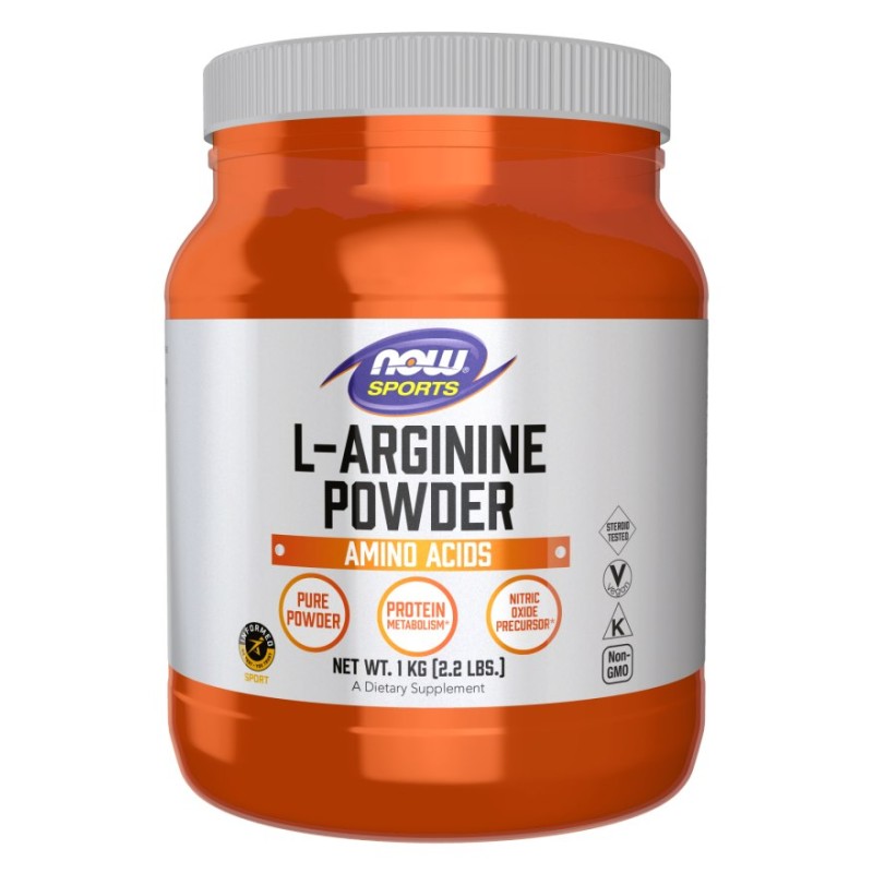 NOW FOODS L-Arginine - L-Arginina w proszku (1000 g)