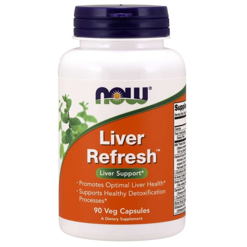 NOW FOODS Liver Refresh (90 kaps.)