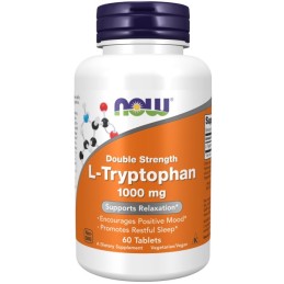 NOW FOODS L-Tryptofan 1000 mg (60 tabl.)