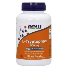 NOW FOODS L-Tryptofan 500 mg (120 kaps.)