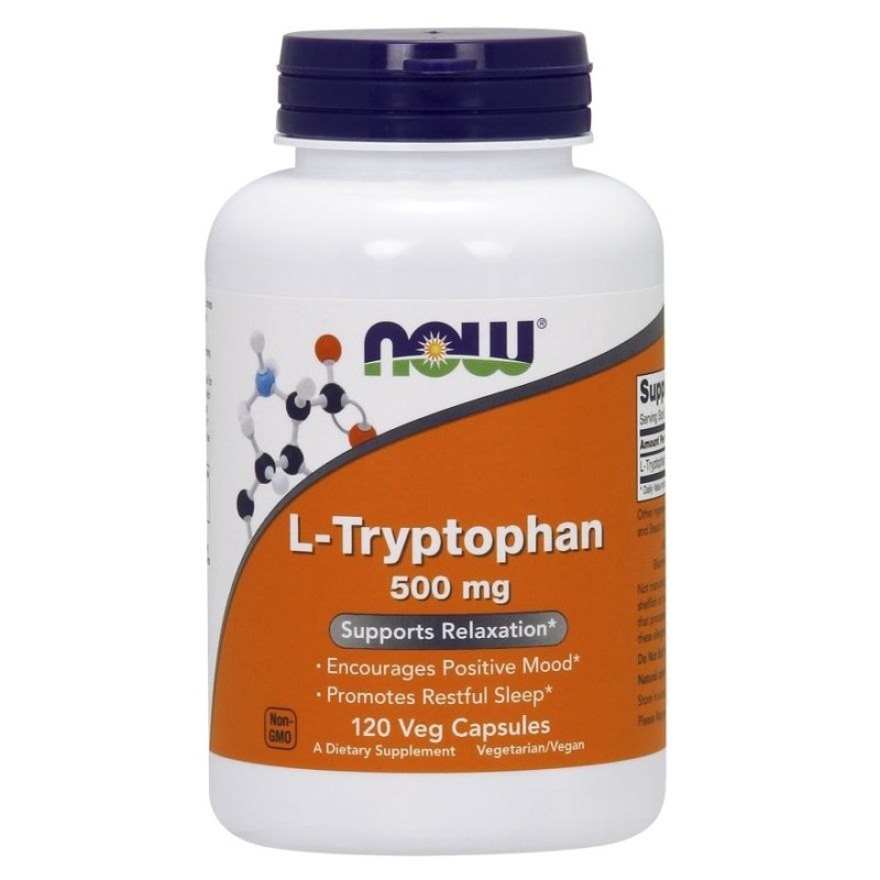 NOW FOODS L-Tryptofan 500 mg (120 kaps.)