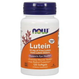 NOW FOODS Luteina 10 mg (120 kaps.)