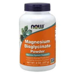 NOW FOODS Magnesium Bisglycinate - Magnez (227 g)
