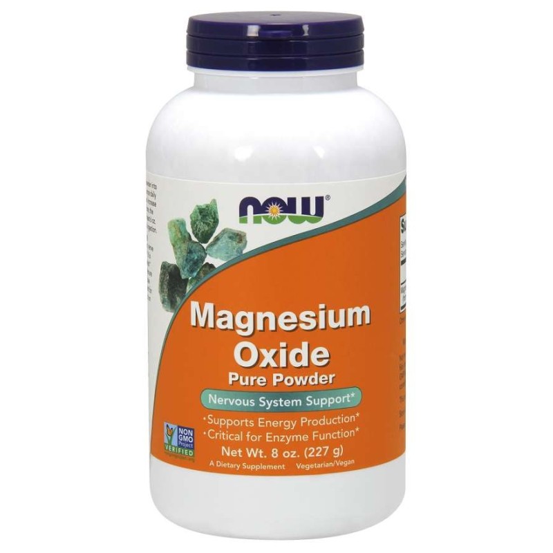 NOW FOODS Magnesium Oxide - Magnez (227 g)