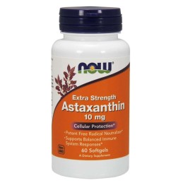 NOW FOODS Naturalna Astaksantyna 10 mg (60 kaps.)