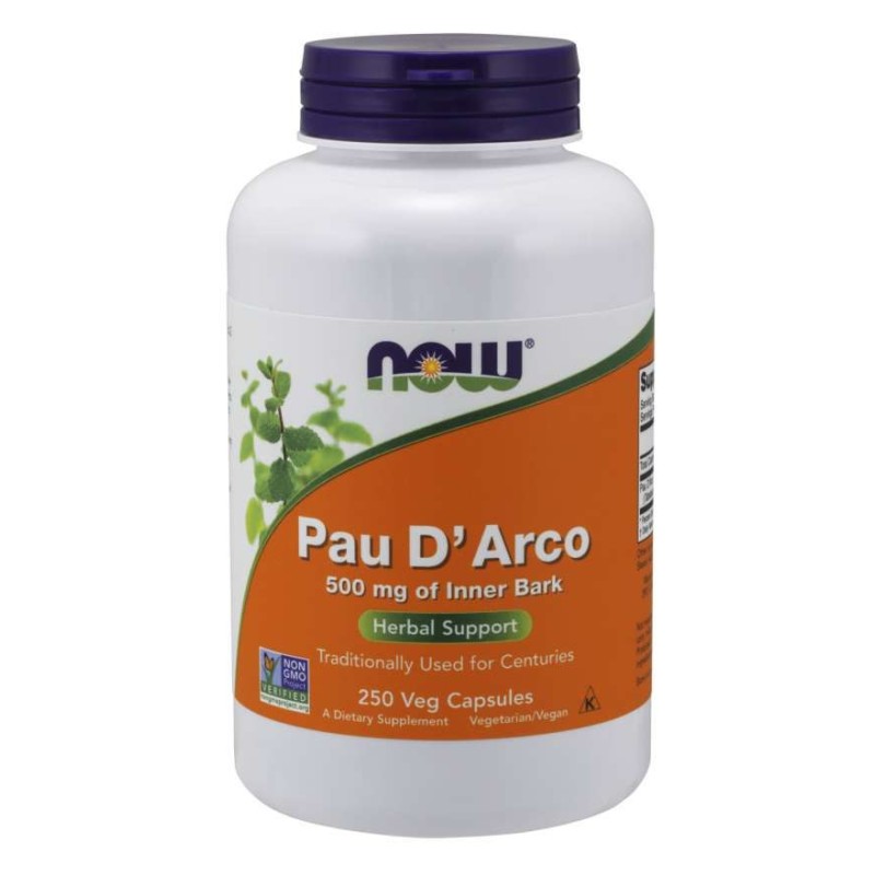 NOW FOODS Pau D'Arco 500 mg (250 kaps.)
