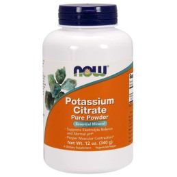 NOW FOODS Potassium Citrate - Cytrynian Potasu (340 g)